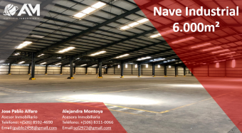 Nave Industrial en San Jose 6000m