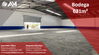 Bodega en San Jose 621m