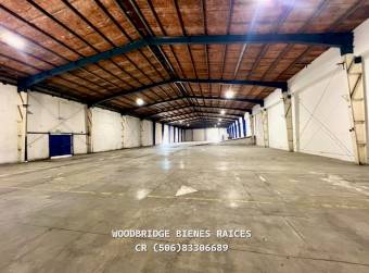 Alajuela bodega en alquiler 2.926 metros /$17.559