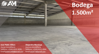 Bodega en Lagunilla, Heredia 1500m