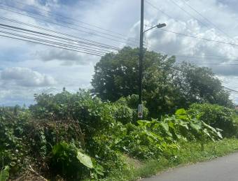 Venta TERRENO Guápiles, Astúa Pirie, Pococí.   Suma de dos terrenos, con dos frente a calle pública.