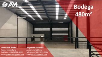 Bodega en Heredia 480m