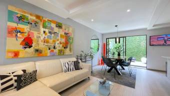 Se vende moderna casa con patio en condominio de San Antonio Escazú 25-1776 Se vende moderna casa con patio en condominio de San Antonio Escazú 25-1776