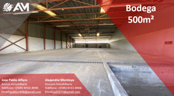 Bodega en Cartago 500m