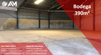 Bodega en Cartago 390m