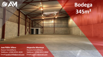 Bodega en Cartago 345m