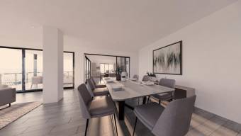 Se vende espacioso apartamento a estrenar en San Rafael Escazú 25-354