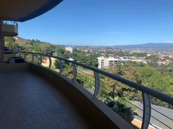 ALQUILER DE APARTAMENTO AMUEBLADO, ESCAZU, SAN RAFAEL, CONDOMINIO VALLE ARRIBA  