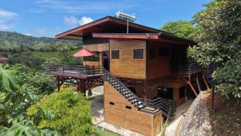 VENTA DE FINCA DE 1 HECTAREA CON CASA, RANCHO Y PISCINA EN LA GUARIA, SAN ISIDRO DE PEREZ ZELEDON