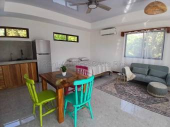 Alquiler de Hermoso Apartamento Tipo Estudio AMUEBLADO en Santa Cruz-Tamarindo. RAH 27-530