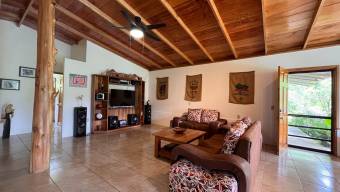 SE VENDE FINCA SOSTENIBLE CON ACCESO A RIO Y VISTAS A CHIRRIPO