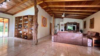 SE VENDE FINCA SOSTENIBLE CON ACCESO A RIO Y VISTAS A CHIRRIPO