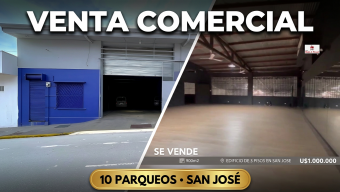 VENTA Edificio Comercial de 3 Pisos en el Corazón de San José  