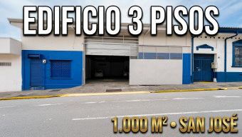 VENTA Edificio Comercial de 3 Pisos en el Corazón de San José  