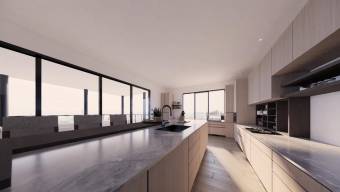 Venta de Amplio y Lujoso Apartamento a Estrenar en Escazú / Mls. 26-538 OFC JB