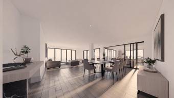 Venta de Amplio y Lujoso Apartamento a Estrenar en Escazú / Mls. 26-538 OFC JB