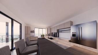 Venta de Amplio y Lujoso Apartamento a Estrenar en Escazú / Mls. 26-538 OFC JB