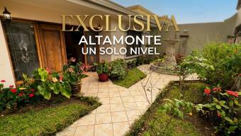 Venta de residencia con jardín interno en Curridabat #26-2159 GS
