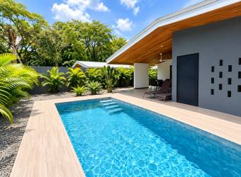 FURNISHED 3-BEDROOM HOME WITH PRIVATE POOL IN TAMARINDO
