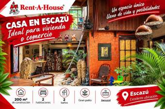 Alquiler de propiedad con oasis natural y potencial comercial en Escazú #27-73 GS  