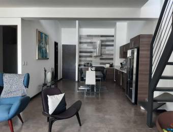 se alquila espacioso apartamento tipo loft en santa ana 20-2117