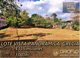 LAND WITH PANORAMIC VIEW IN GRECIA #20308mbjm