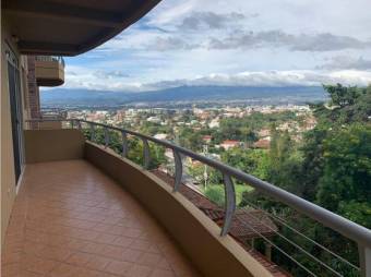 ALQUILER DE APARTAMENTO AMUEBLADO, ESCAZU, SAN RAFAEL, CONDOMINIO VALLE ARRIBA