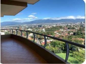 ALQUILER DE APARTAMENTO AMUEBLADO, ESCAZU, SAN RAFAEL, CONDOMINIO VALLE ARRIBA