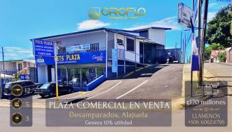 PLAZA COMERCIAL EN VENTA. DESAMPARADOS, ALAJUELA #20110jp, ₡ 170,000,000, 3, Alajuela, Alajuela