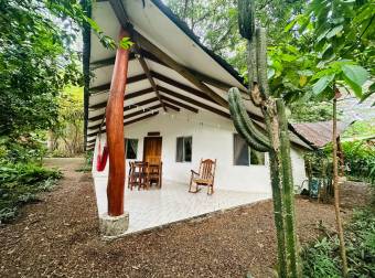 Eco Hotel con río, rodeado de naturaleza, ubicado en La Cruz