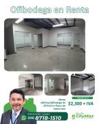 Oficinas en Pozos  Renta Oficina/ofibodega de 247m2 en Pozos de Santa Ana