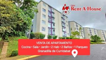 Se vende apartamento en condominio de Curridabat San José 25-674