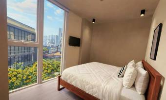 Se alquila moderno apartamento en condominio de San Rafael Escazú 26-427