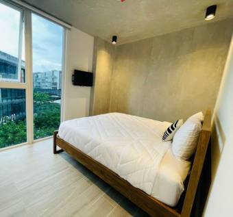 Se alquila moderno apartamento en condominio de San Rafael Escazú 26-427