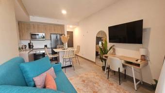 Se alquila apartamento amoblado en Núcleo Sabana 26-660