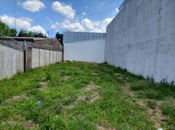 Se vende lote de 250m2 en Santa Barbara Heredia 24-826