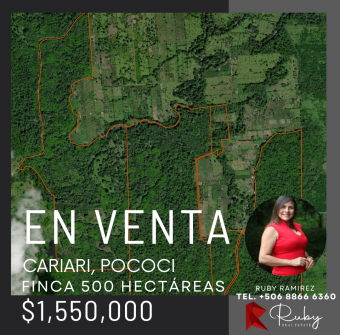 REFUGIO DE BIODIVERSIDAD EN EL CARIBE COSTARRICENSE  500 Hectáreas