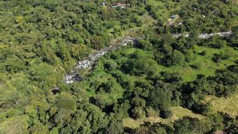 VENTA DE FINCA DE 10.9 HA FRENTE AL RIO EN VALLE DEL CHIRRIPO