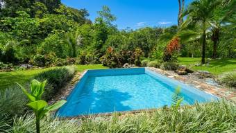 VENTA DE QUINTA DE 4.343 M2 CON FRENTE DE RIO Y SERVICIOS EN CONVENTO, PEREZ ZELEDON