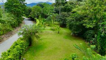 VENTA DE QUINTA DE 4.343 M2 CON FRENTE DE RIO Y SERVICIOS EN CONVENTO, PEREZ ZELEDON