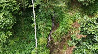 SE VENDE TERRENO CON CATARATA PRIVADA, BOSQUE Y VISTAS A LA MONTAÑA EN TIERRAS MORENAS DE SAVEGRE