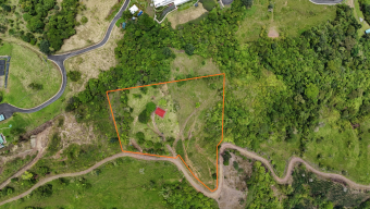 SE VENDE FINCA CON CABANA RUSTICA Y VISTAS PANORAMICAS AL VALLE