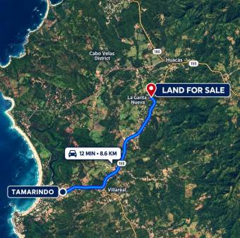 LAND FOR SALE IN LA GARITA NUEVA, TAMARINDO 