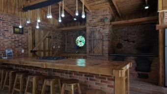SE VENDE CASA EN SANTUARIO NATURAL CON RESERVA PRIVADA Y CASA DE HUESPEDES EN PEREZ ZELEDON