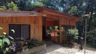 SE VENDE CASA EN SANTUARIO NATURAL CON RESERVA PRIVADA Y CASA DE HUESPEDES EN PEREZ ZELEDON