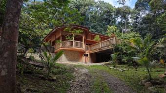 SE VENDE CASA EN SANTUARIO NATURAL CON RESERVA PRIVADA Y CASA DE HUESPEDES EN PEREZ ZELEDON
