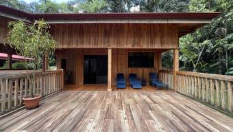 SE VENDE CASA EN SANTUARIO NATURAL CON RESERVA PRIVADA Y CASA DE HUESPEDES EN PEREZ ZELEDON