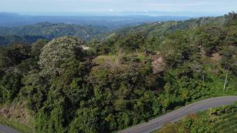 Terreno Con Vista Panorámica a la Ciudad y al Mar en Atenas, Costa Rica