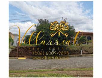 V#307 Hermoso Lote en Venta/Grecia-Alajuela