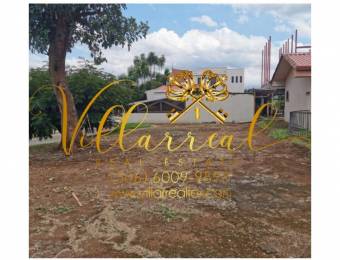 V#307 Hermoso Lote en Venta/Grecia-Alajuela